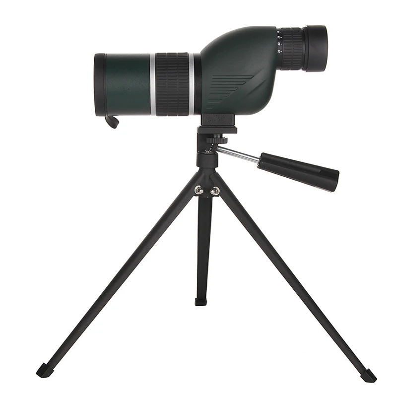 KINGOPT 12-36x50 Зрительная труба Прямой Угловой монокулярный телескоп Соединительный Портативный штатив для наружного кемпинга наблюдение за птицами