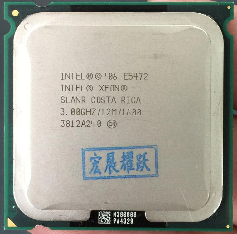 Intel Xeon Processor E5472 SLANR CO processor CPU core works on LGA775 ...