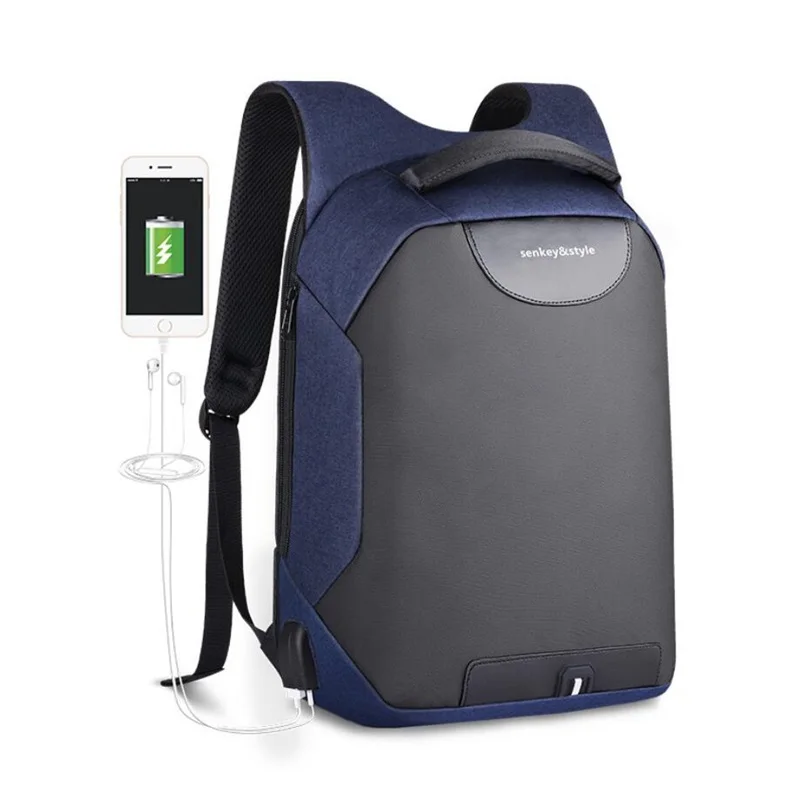 

Soft Handle Laptop Backpack USB Charging Anti Theft casual Backpack Men Travel Backpack Waterproof School Bag Male Mochila
