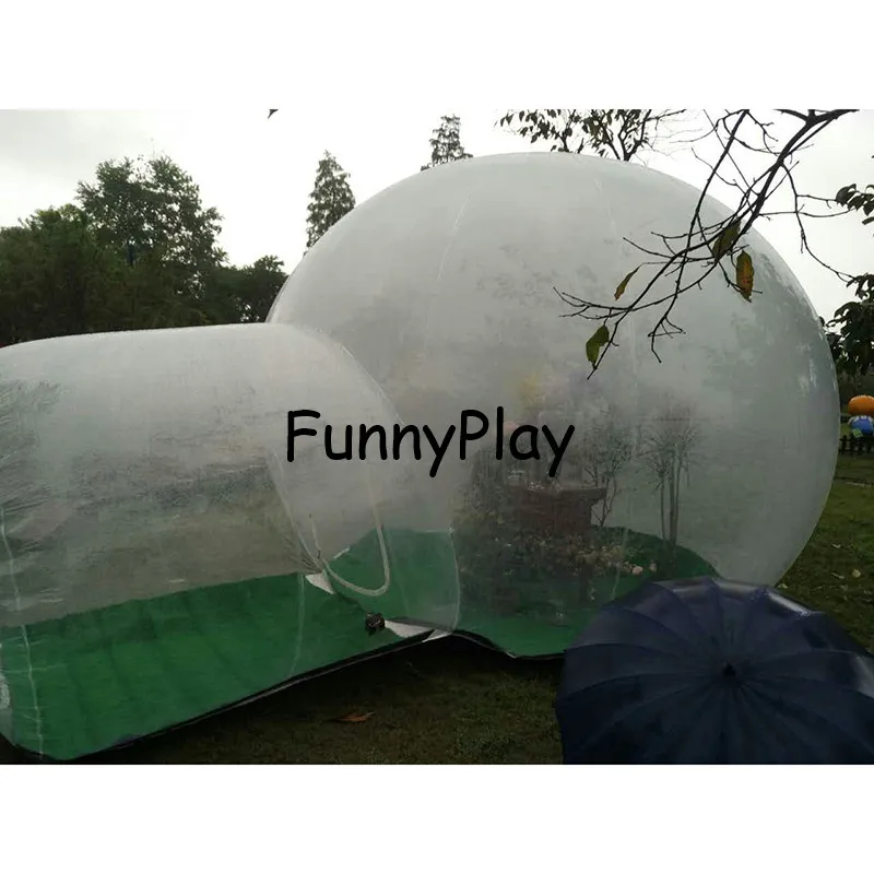 Прозрачная надувная туристическая палатка igloo с нагнетателем|Палатки| |