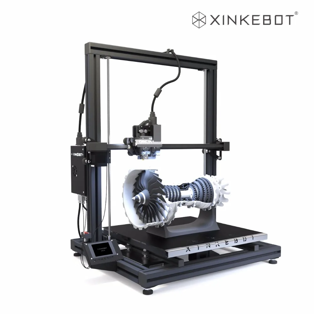 Large 3D Printer Dual Extruder Auto Leveling Xinkebot Orca2 Cygnus 400 x 400 x 500 Build