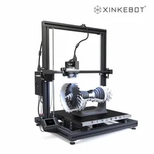 Большой 3D принтер двойной экструдер автоматическое выравнивание xinkebot Orca2 cygnus 400x400x500 построить объем все металлический каркас Бесплатная доставка