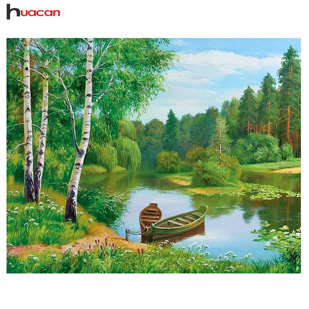 Aliexpress.com : Buy Diamond Painting Spring Landscape Pattern 5D DIY