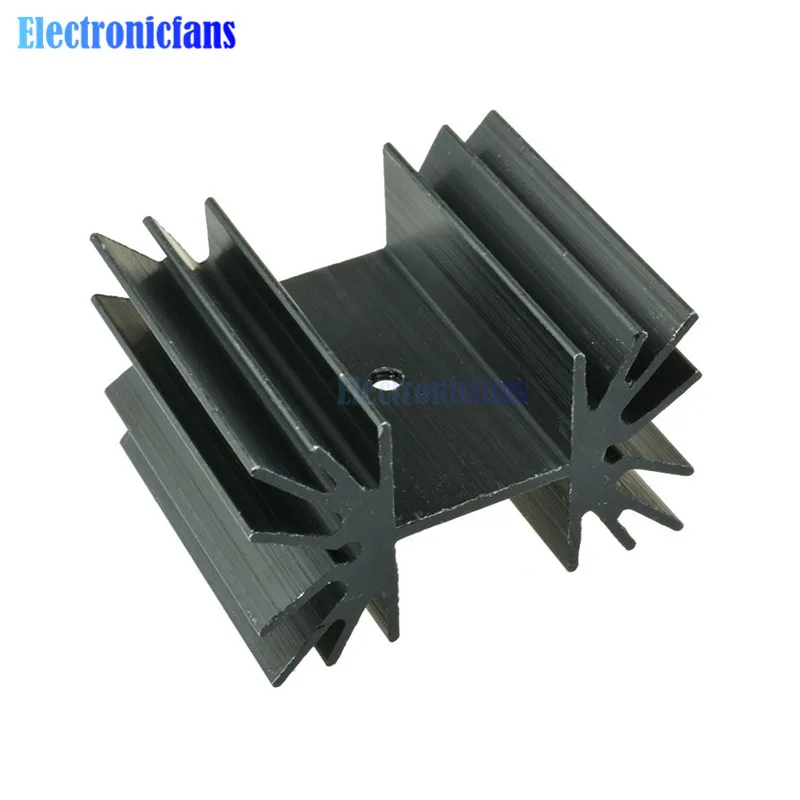 Heatsink Scheda Amplificatore 1200W Dissipatore Di Calore In Alluminio Raffreddamento Per Amplificatore A Led Modulo IC 100 X 69 X 36mm Accensione Sip
