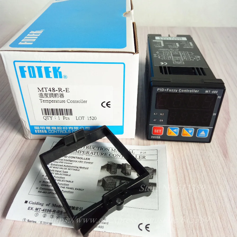 MT48 R E реле выход FOTEK PID + пушистый регулятор температуры Новый и оригинальный|controller