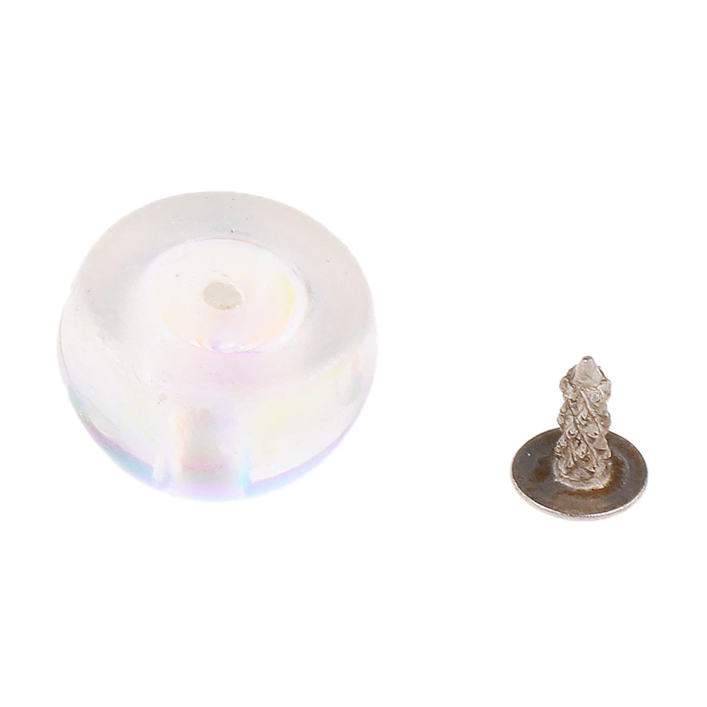 New Arrived 10 Sets Colored Pearl Rivets Studs Buttons for Cloth Hat Bag Shoes Crafts Decoration DIY Home Garment Accessories