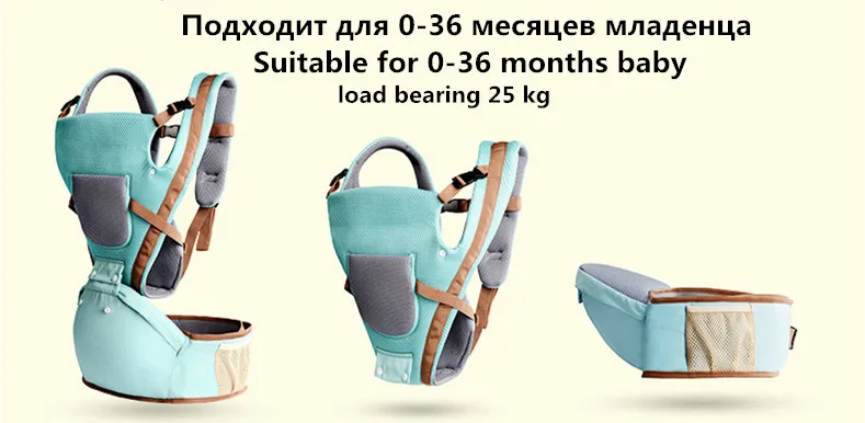 Дышащий Многофункциональный дышащий рюкзак кенгуру детская слинг переноска