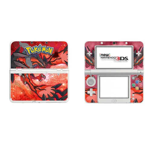 Для Pokemon GO Pikachu виниловая накладка наклейка для NEW 3DS Skins наклейка s для NEW 3DS виниловая наклейка протектор - Цвет: N3DS0003