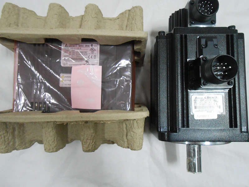 New Original CNC 1KW Delta AC Servo Motor ECMA-E11310SS+ASD-A2-1021-L 220V Servo Drive kits 4.77NM 130mm with Break & 3M Cable New Original CNC 1KW Delta AC Servo Motor ECMA-E11310SS+ASD-A2-1021-L 220V Servo Drive kits 4.77NM 130mm with Break & 3M Cable