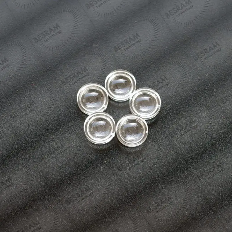 

50pcs 7mm Flat-Convex Beam Collimation PMMA Lens for ALL Wavelength Laser