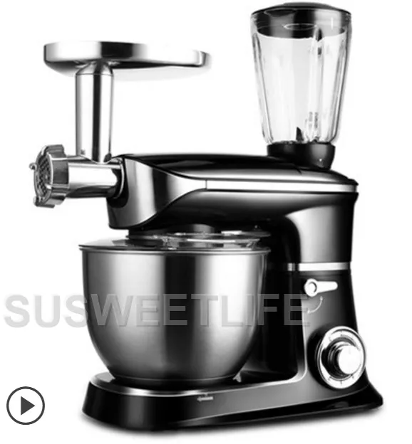 1300W 6.5L stand mixer food mixer household automatic multifunctional meat grinder,juicer kneading machine egg beating machine