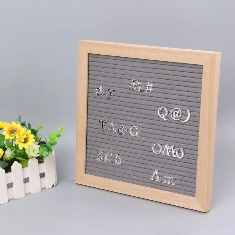 Caracteres para Placa de Letra de Feltro Peças para Placa de Carta Números de 250 Mutável Mod. 205662 24 números de 250 peças para placa de carta mutável