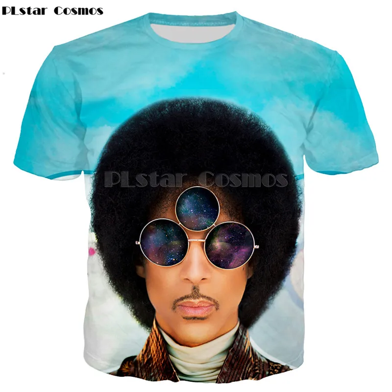 PLstar Cosmos, новинка, известный певец, принц Роджерс, Нельсон, с принтом, футболка для женщин, мужчин, 3d, принц, футболка, унисекс, летние футболки, топы