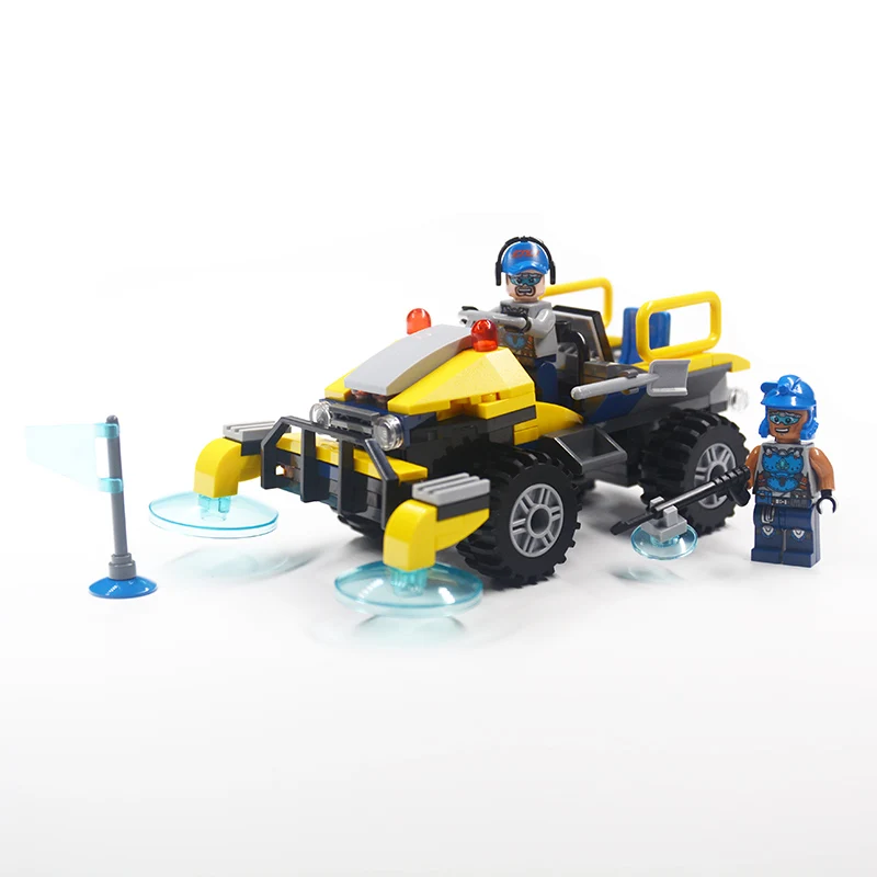 

City Technic Building Blocks Brick Series City MOC Exploring Truck Model building blocks Compatible Legoing DIY Toy For Kids