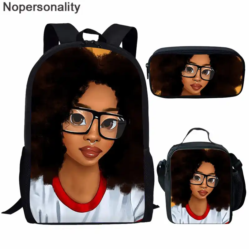 african american bookbag