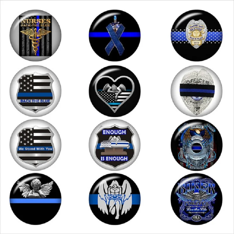 blue-ribbon-angel-police-glass-snap-button-jewelry-DIY-Round-photo-cabochons-flat-back-DA1302.jpg_640x640
