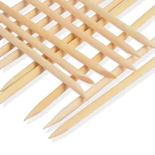 3 Sizes Optional Cuticle Pusher Nail Art Cuticle Remover Orange Sticks For Manicure Nail Tools Pedicure Care Stick Wooden Set pink plastic useful nail cuticle pusher stick spoon for sticker manicure accessory salon care tools nc370x5