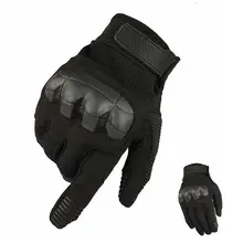 Полный Палец Тактические перчатки Военная армия Пейнтбол страйкбол Спорт на открытом воздухе стрельба противоскользящие карбоновые Костяшки Перчатки для фитнеса