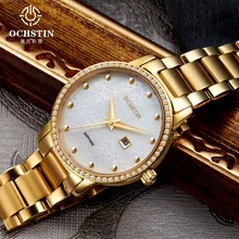 2016 Часы Женщины Luxury Brand Мода OCHSTIN Платье Кварцевые Часы женские Наручные Часы Женский Часы Montre Роковой Relógio Feminino