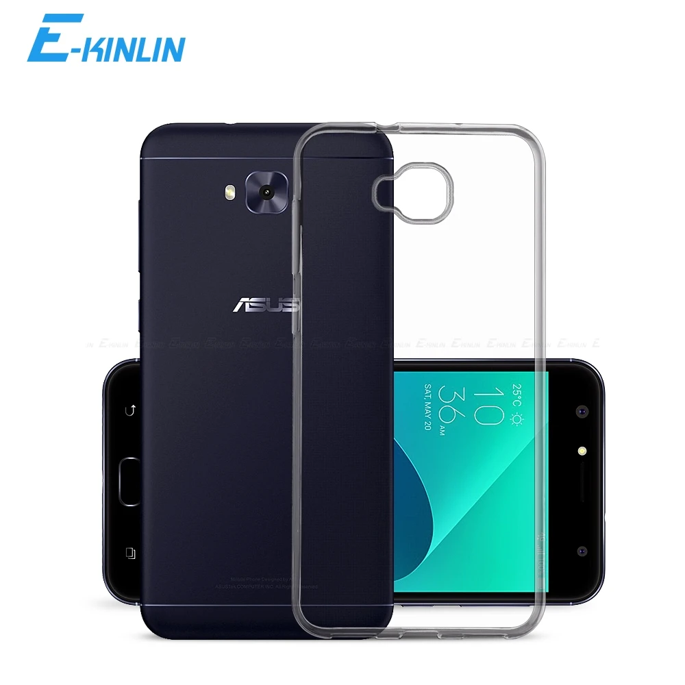 Прозрачный Кристальный Мягкий силиконовый чехол для Asus ZenFone 4 Selfie Pro Lite ZD553KL ZB553KL ZD551KL ZD552KL ультратонкий ТПУ чехол