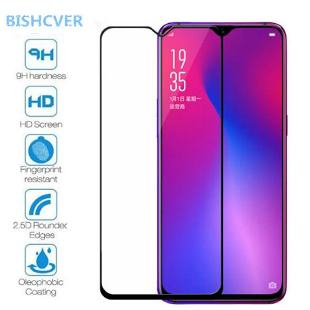 

2PCS Full Cover Screen Protector For OPPO AX7 CPH1901 CPH 1901 Tempered Glass On The OPPOAX7 OPPO AX 7 A7 Protective Glass Film