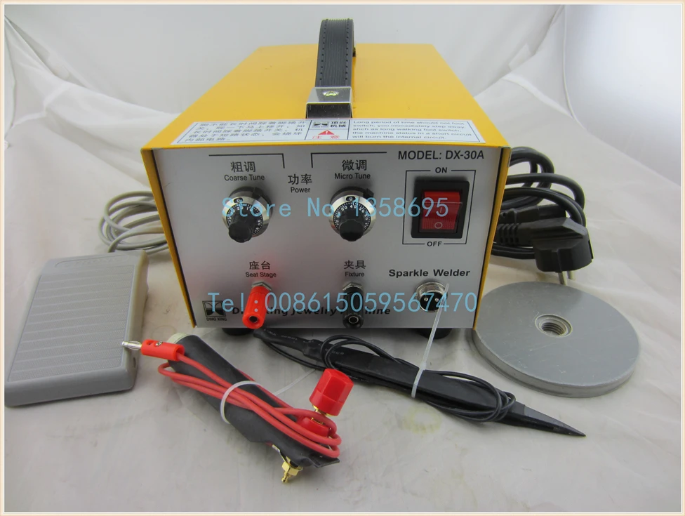 

gold spot spark welder,mini jewelry welding machine, electric welding machine,220V pulse welder with extra 1 electrode