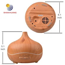 2017 Original Wood grain Smartmi Humidifier for home Air dampener 300 ml essential oil diffuser