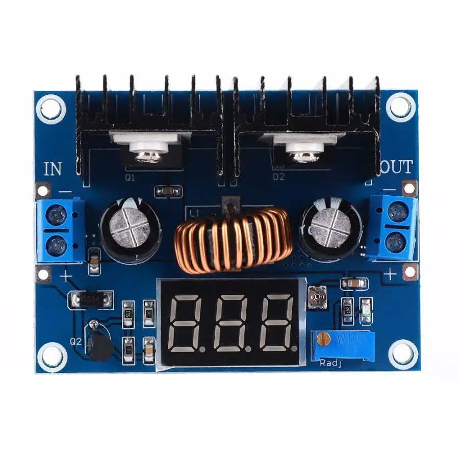 

XL4016 8A DC Adjustable Step-down Power Module XL4016 8A 180KHz frequency converter inverter