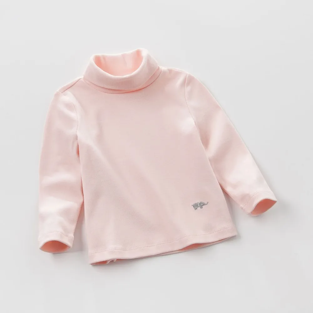 Db4830 Дэйв Белла весна-осень для маленьких девочек однотонный розовый желтый футболка