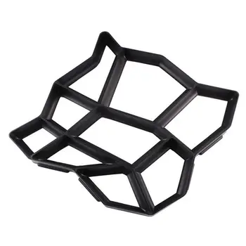 

Garden Pavement Mold Garden Walk Pavement Concrete Mould DIY Manually Paving Cement Brick Stone Road Concrete Molds Pathmate M