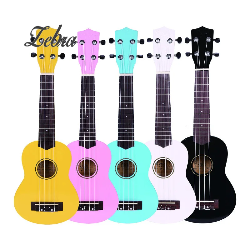 

KUS-101 21 Inch 15 Frets 4 Strings 5 colors Rosewood Ukulele Soprano Uke Guitar Musical Instrument For Music Lover and Beginner
