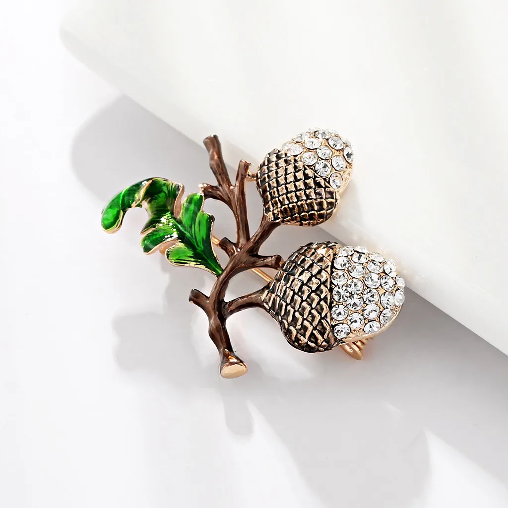 

Crystal Beauty brooch Dragonfly Brooch Retro Copper brooch jewelry gift dress jewelry shirt easy to match Flowers brooch 5.15