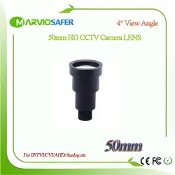 Marviosafer 50 мм HD CCTV IP-сети/AHD/CVI/TVI Объективы для фотоаппаратов M12 * 0.5 крепление 8 градусов угол обзора, междугородние Мониторы
