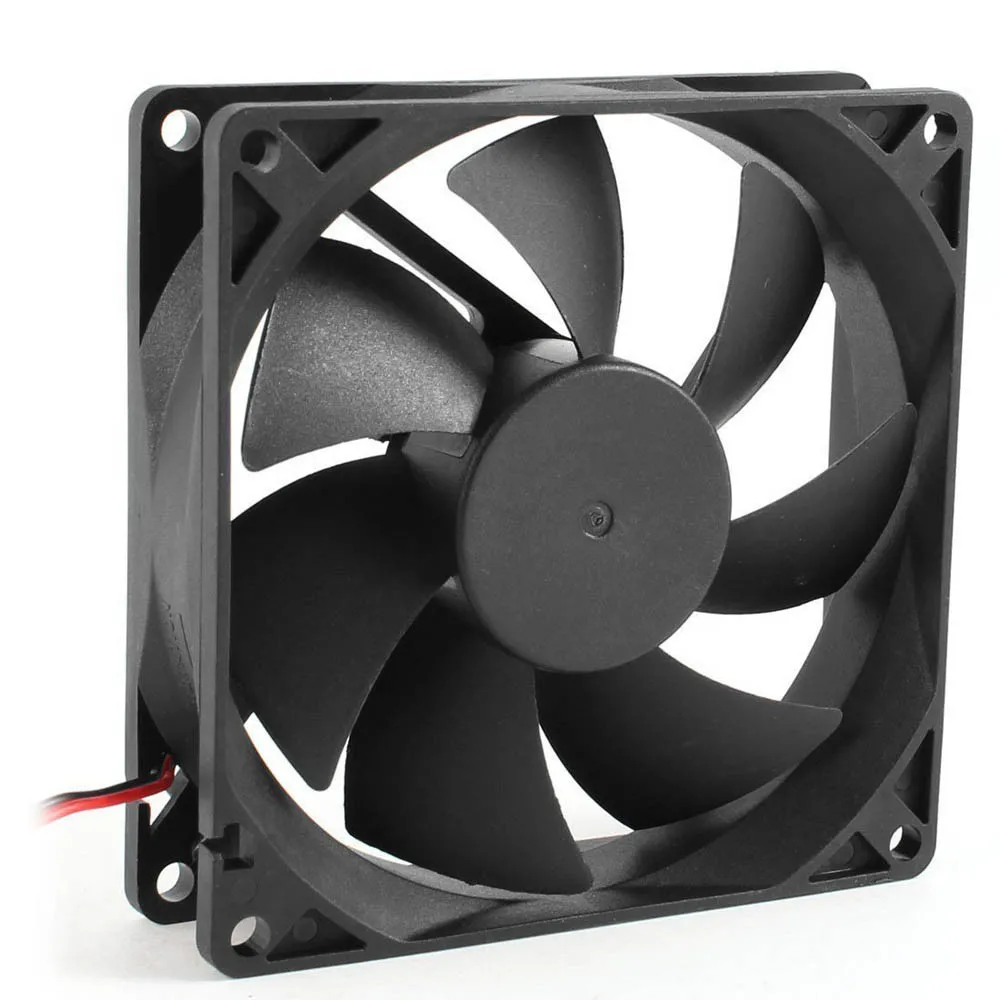 

Mokingtop 2019 2200RPM 80mm Case Fan 3-Pin Molex Connector DC 12V Computer PC CPU Silent Cooling Fan Black