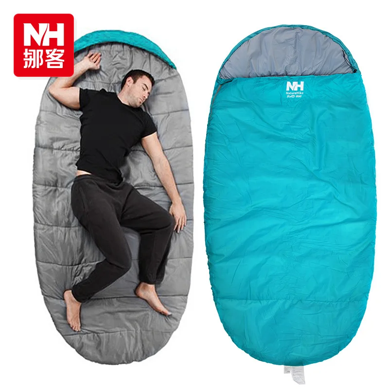 NatureHike открытый высокое качество большой синий спальный мешок на открытом