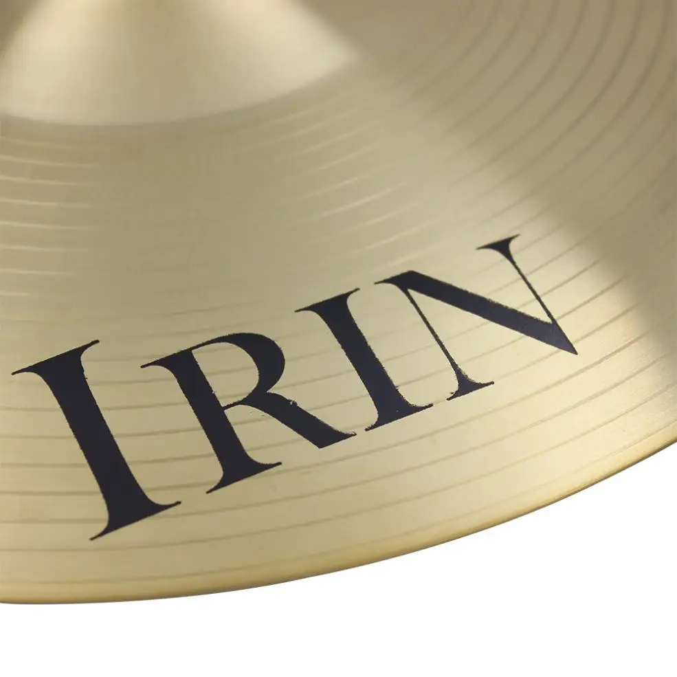 ИРИН 12 дюймов 14 дюймов 16 дюймов латунный сплав крушение езды Hi-Hat тарелки барабанная установка для ударных инструментов