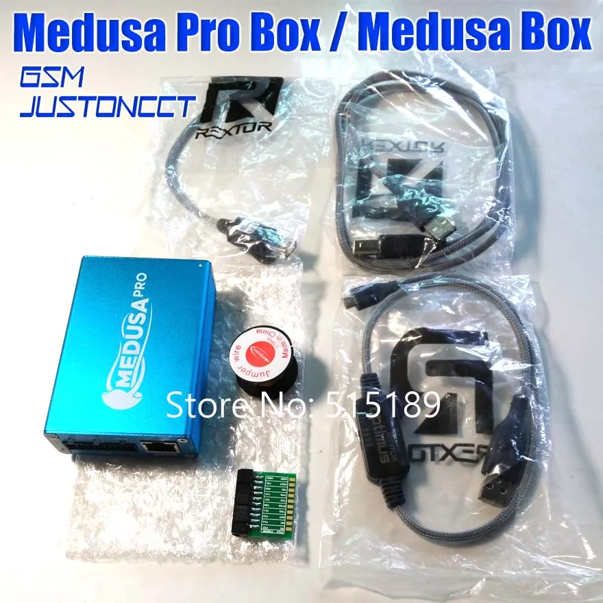 100% оригинальная коробка Medusa PRO + JTAG клип MMC для LG Samsung Huawei с Оптимусом кабелем|medusa