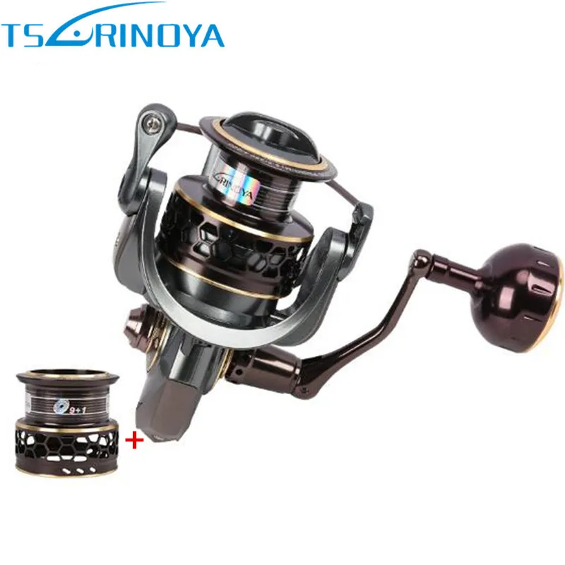 

Tsurinoya Spinning Fishing Reel Jaguar 4000 9+1BB/5.2:1 Double Spool Max Darg 7Kg Carretilha De Pesca Fishing Reels Feeder Coil