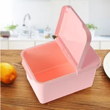 1 шт. многофункциональная пищевая пластиковая крышка овальная острая герметичная коробка для хранения злаков кухонный резервуар для хранения CF