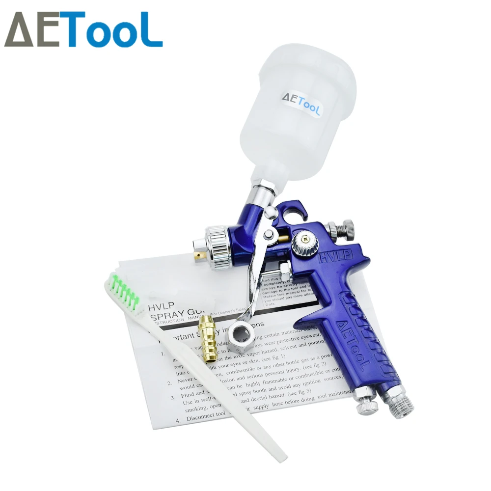 AETool 0 8 1 мм сопло Профессиональный HVLP мини пистолет распылитель воздушный