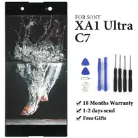 good for Sony Xperia XA1 Ultra/C7/G3226/G3212 lcd display assembly replacement 100% test 6 inch screen