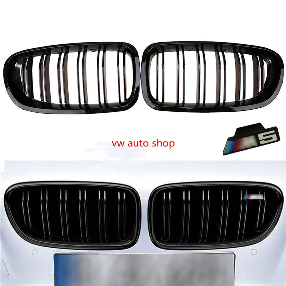 Черный глянец Передняя решетка для BMW F10 F18 M5 5 серии 528i 535i 2011-2016 520i 523i 525i 530i 2010-2016 |