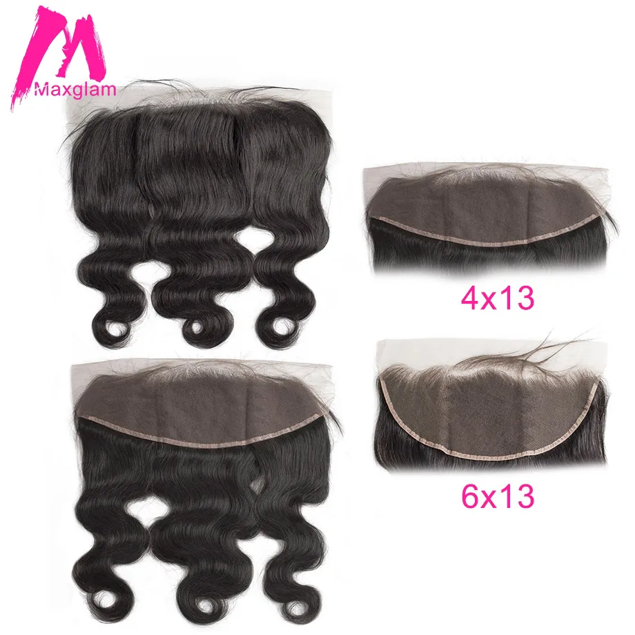 

Brazilian Human Hair Lace Frontal Closure Body Wave 13x6 13x4 Swiss frontals With Pre Plucked Baby Hair Bleached Knot