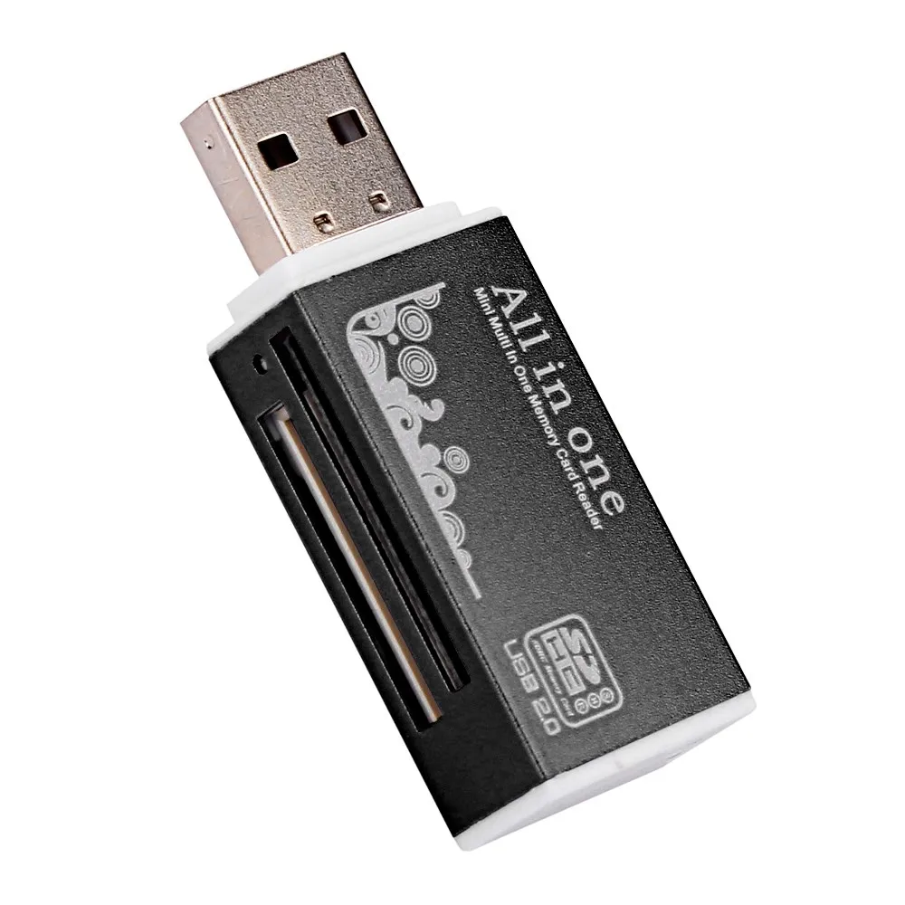 Malloom USB 2,0 все в 1 многофункциональный считыватель карт памяти для Micro SD TF M2 MMC для Windows 98SE/Me/2000/XP/Vista/7