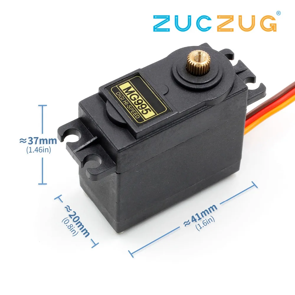

1pcs lofty ambition Servo MG995 Metal Gear High Torque Servo For HPI XL Helicopter/Car/Boat