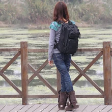 Hot 30L Outdoor Military Rucksacks Backpack Camping Hiking Trekking Bag – Black