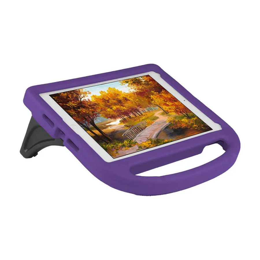 Kids Shockproof Case For New iPad 9.7 2017 2018 Pro 9.7 inch Air 2 Air 1 Children Safe EVA Protective Case Tablet Stand Cover (79)