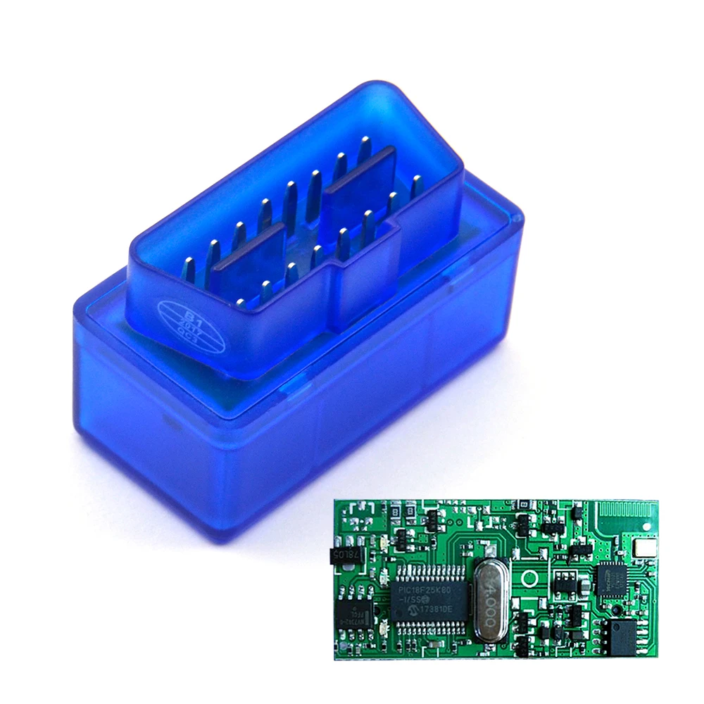 Автомобильный сканер реального ELM327 V 1 5 ELM 327 Bluetooth OBD2 v1.5 Android автомобильный