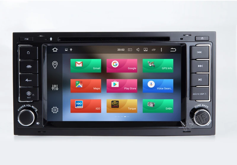 Clearance HIFIF Android 8.0 Two Din 7 Inch Car DVD Player For Touareg/T5 Volkswagen With Dual Channel Canbus 3G/4G Wifi GPS Navigation BT 12
