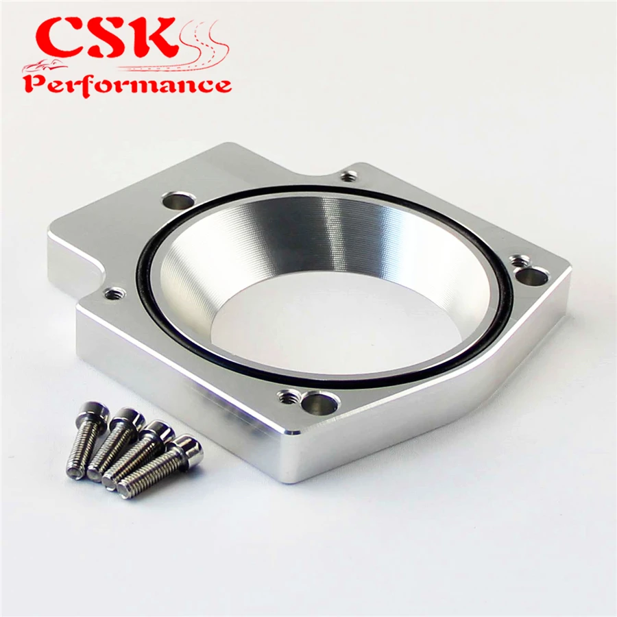 

102mm Throttle Body Manifold Adapter Plate Fits for G M GEN III LS1 LS2 LS6 LSX LS4 SL